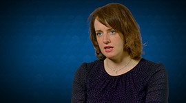 Screenshot of film called Tactics for starting a new role