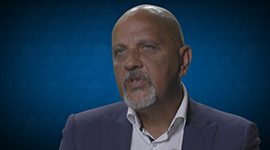 Screenshot of film called The traits of a good sales person